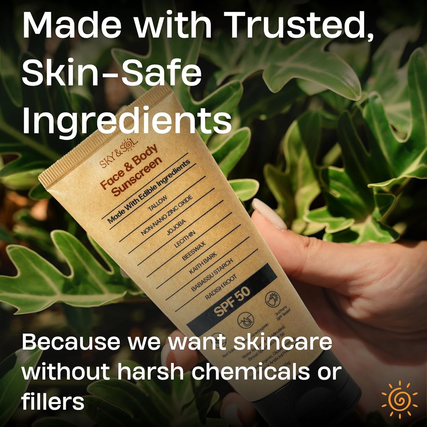 Sky and Sol Mineral Sunscreen SPF 50